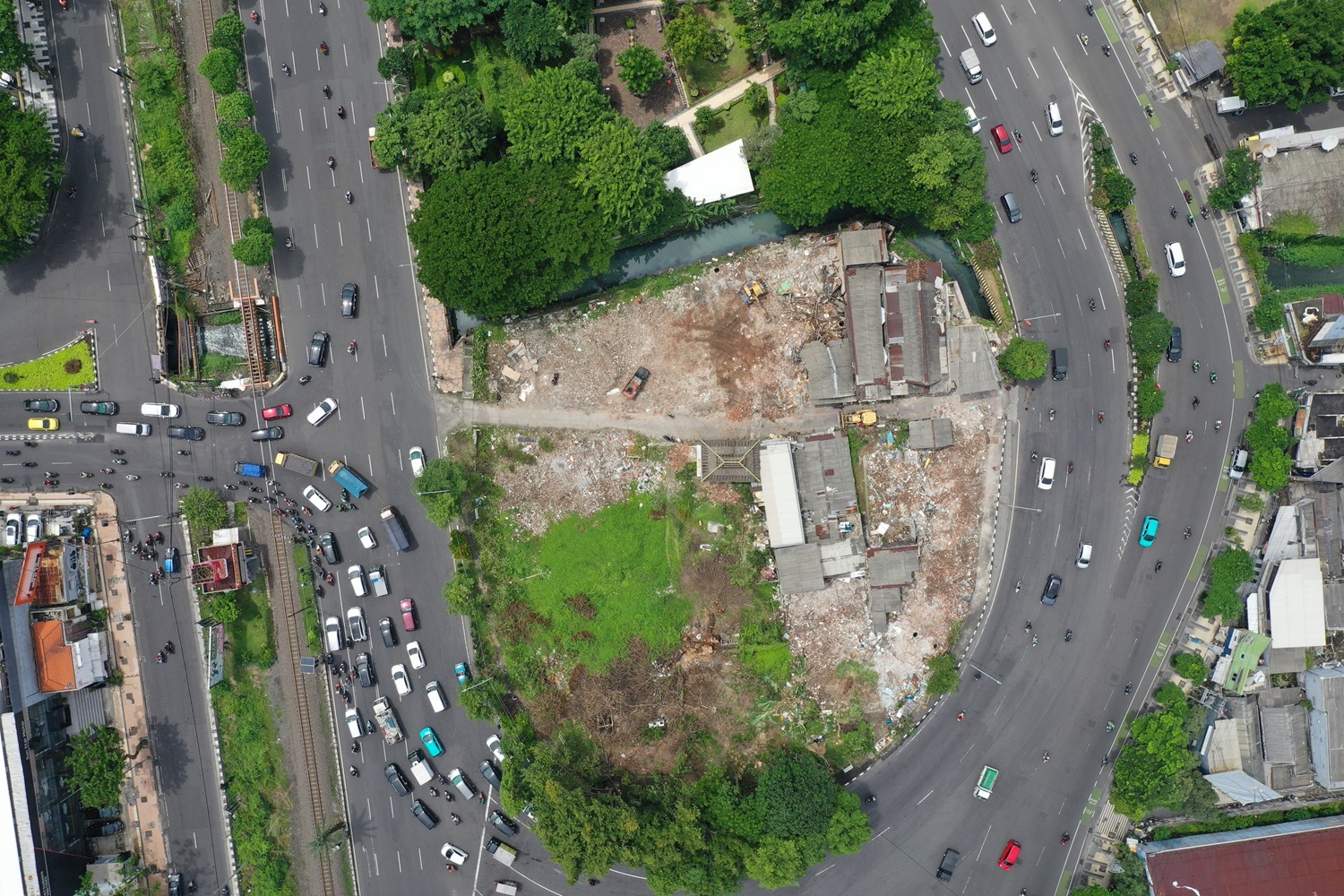 ATASI KEMACETAN: Pembangunan Flyover Taman Pelangi Surabaya siap dilaksanakan dan ditargetkan selesai tahun depan.