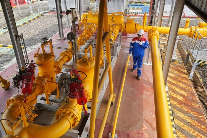 SUPLAI: Selama periode Nataru, rata-rata realisasi niaga gas bumi tercatat sebesar 881 BBTUD, atau meningkat sekitar 11 persen dibandingkan periode Nataru tahun sebelumnya.