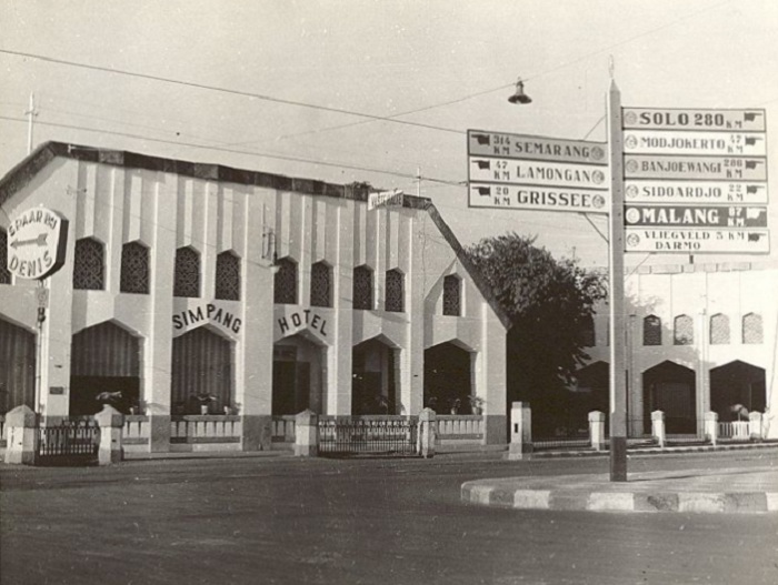 KLASIK: Tampak bangunan asli Grand Inna Tunjungan Hotel SUrabaya tahun 1920 yang dibangun era kolonial Belanda.