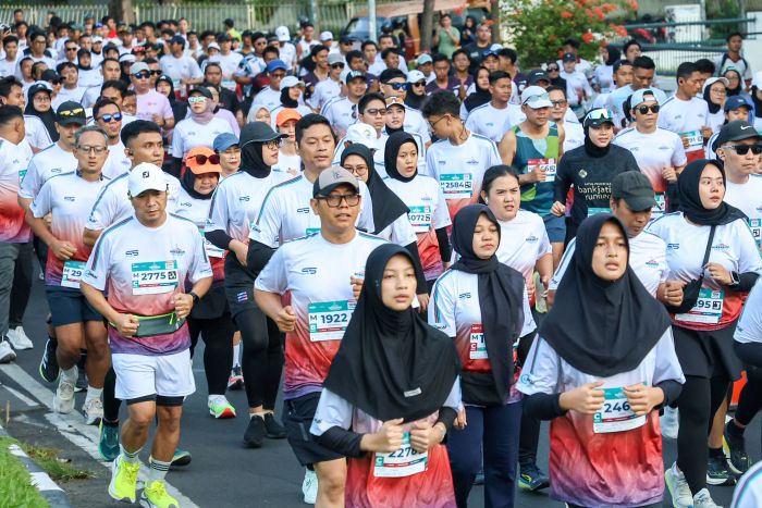 LARI PAGI: Olahraga merupakan stimulus biologis yang mendorong terjadinya adaptasi fisiologis baru.