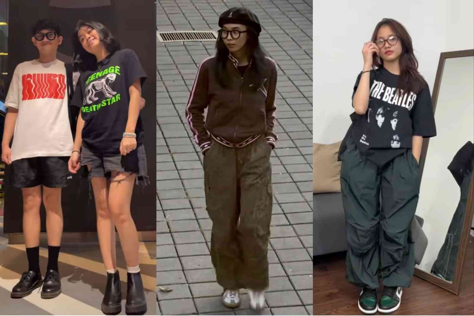 Gaya berpakaian Skena, disemua kalangan gen z.