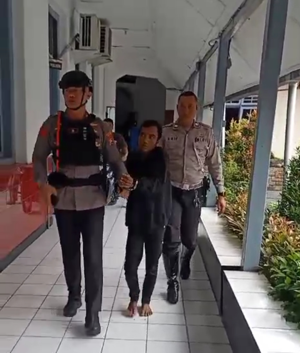 KETAKUTAN: Polsek Bubutan masih mengejar joki pelaku curanmor di Jalan Margorukun, Surabaya. (IST/RADAR SURABAYA)