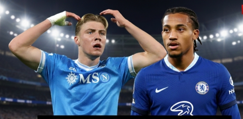 Duel tajam antara Rasmus Hojlund dan Joao Pedro.