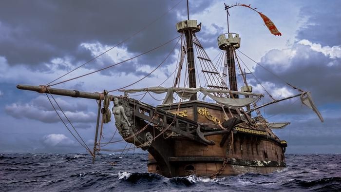 Ditinggalkan : Kapal Mary Celeste ditemukan mengapung di Samudra Atlantik pada 1872, dengan muatan utuh namun seluruh awaknya menghilang tanpa jejak.