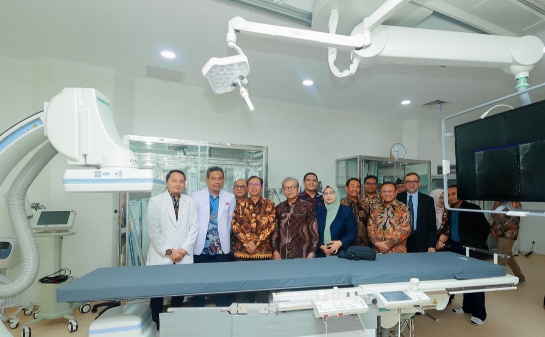 Cath lab RSUA saat diresmikan untuk penanganan penyakit jantung dan pembuluh darah yang saat ini menjadi tantangan di Indonesia.