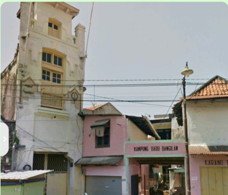 JEJAK: Kampung Baru Bangilan ini menjadi salah satu titik awal terbentuknya Surabaya kolonial.