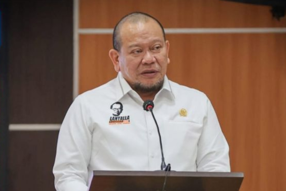 Anggota DPD RI dari daerah pemilihan Jawa Timur, AA LaNyalla Mahmud Mattalatti.