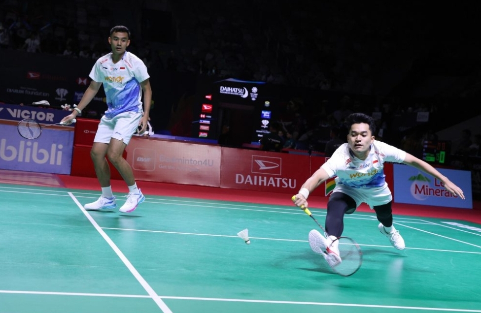 Leo Rolly Carnando/Bagas Maulana, memastikan langkah ke semifinal Thailand Masters 2026.