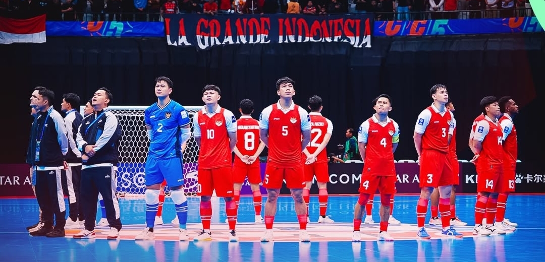 Timnas Futsal Indonesia incar juara grup.