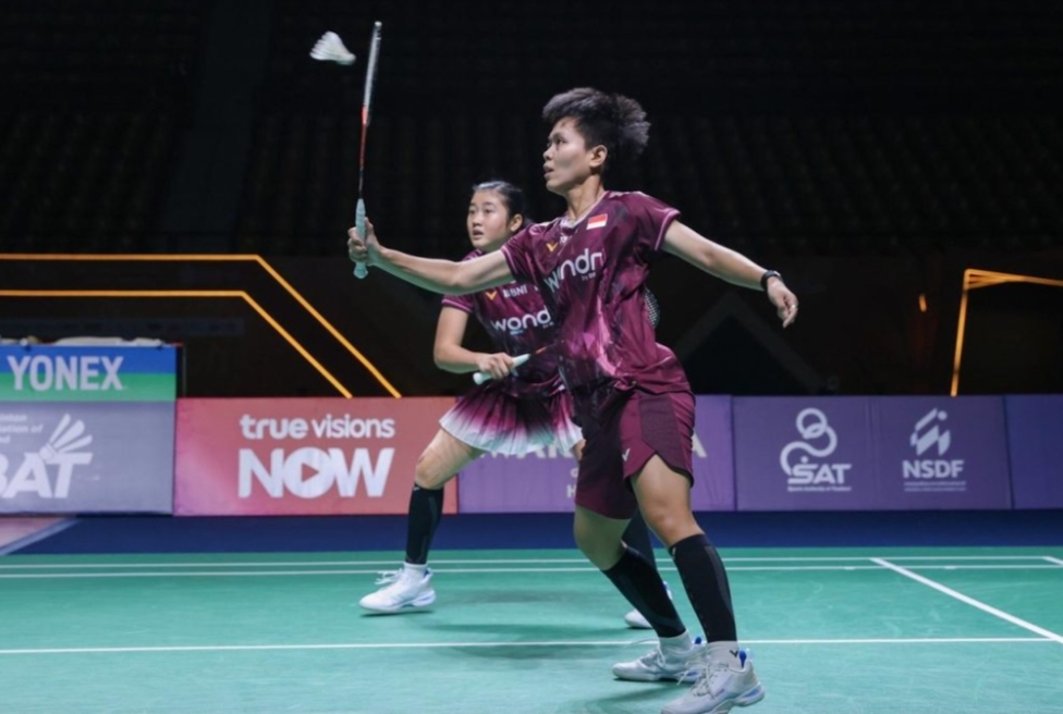 Ganda putri Amallia Cahaya Pratiwi dan Siti Fadia Silva Ramadhanti  raih gelar juara kali pertama pada tahun 2026 ini.
