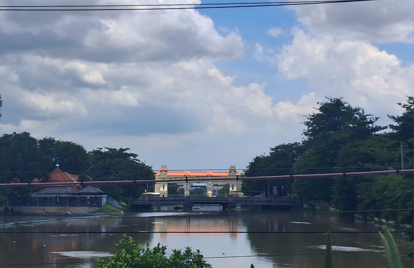 JEJAK: Jembatan Wonokromo Surabaya menjadi saksi bisu pertempuran dahsyat pada Oktober 1945.