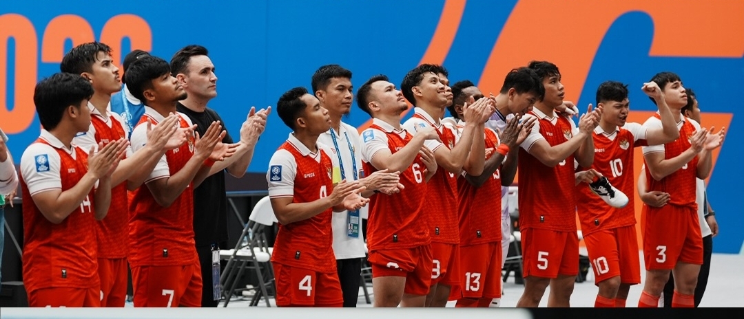 Timnas Futsal Indonesia torehkan sejarah.