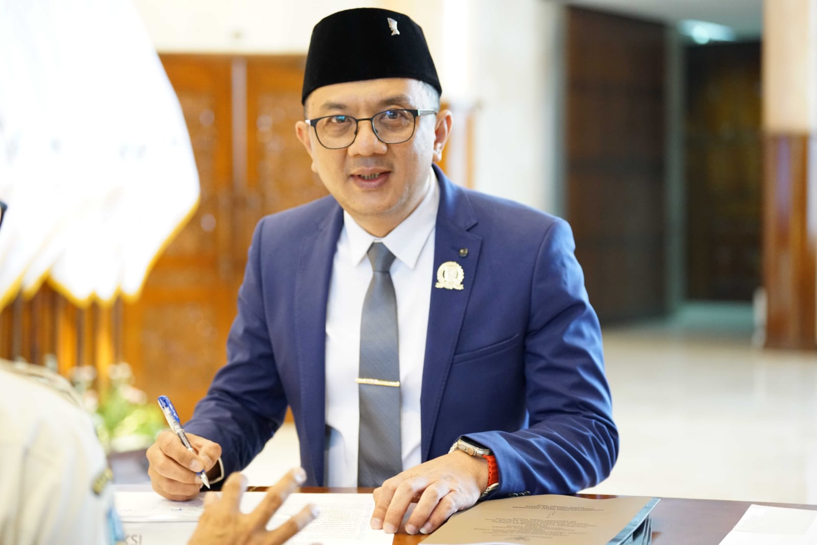 Penasihat Fraksi PDIP DPRD Jatim Deni Wicaksono