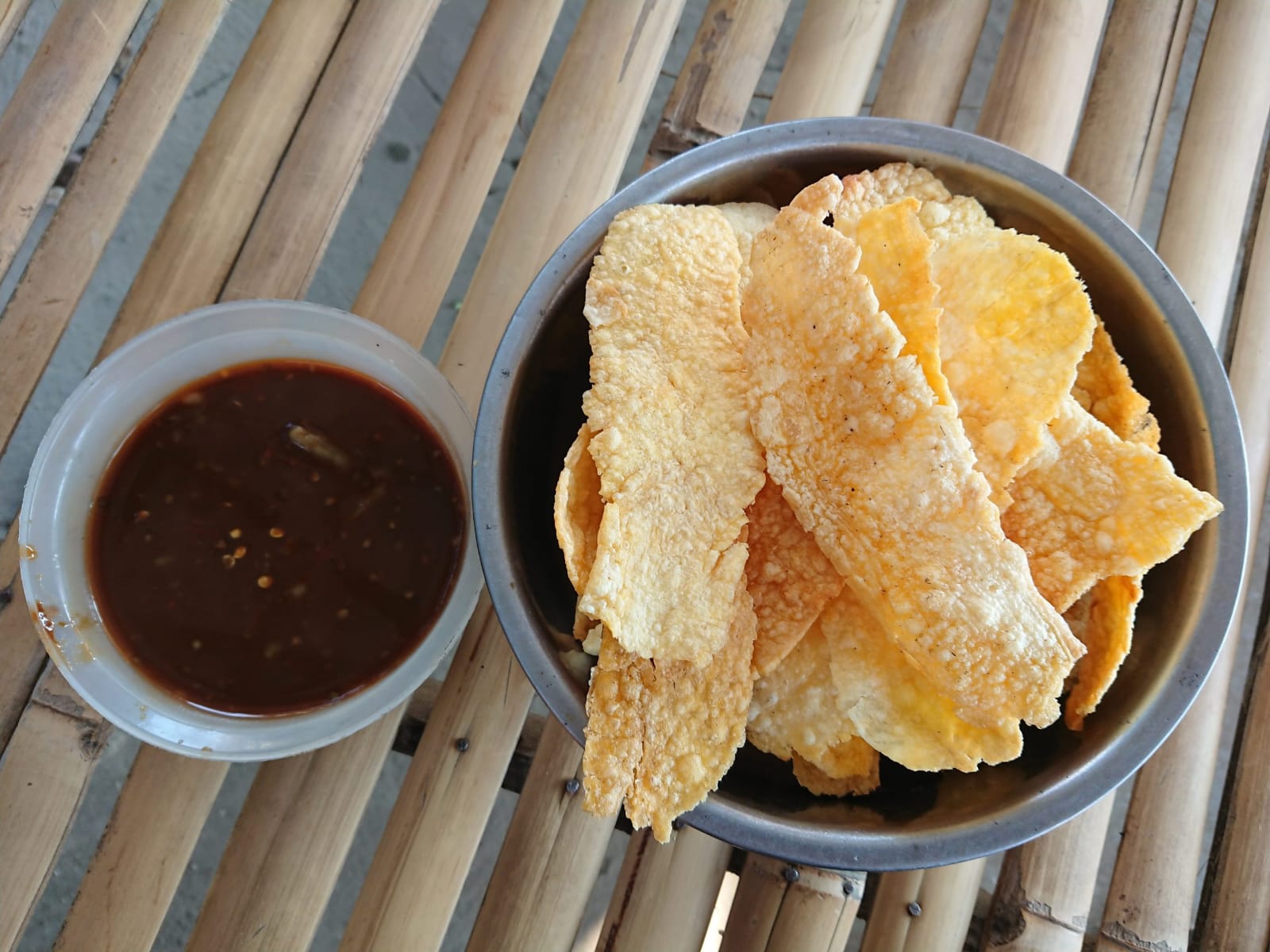 Khas: Keripik Tette Pamekasan.
