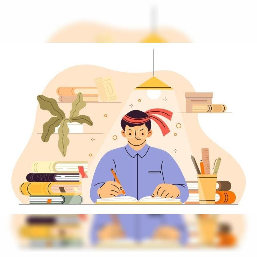Ilustrasi Belajar Efektif.