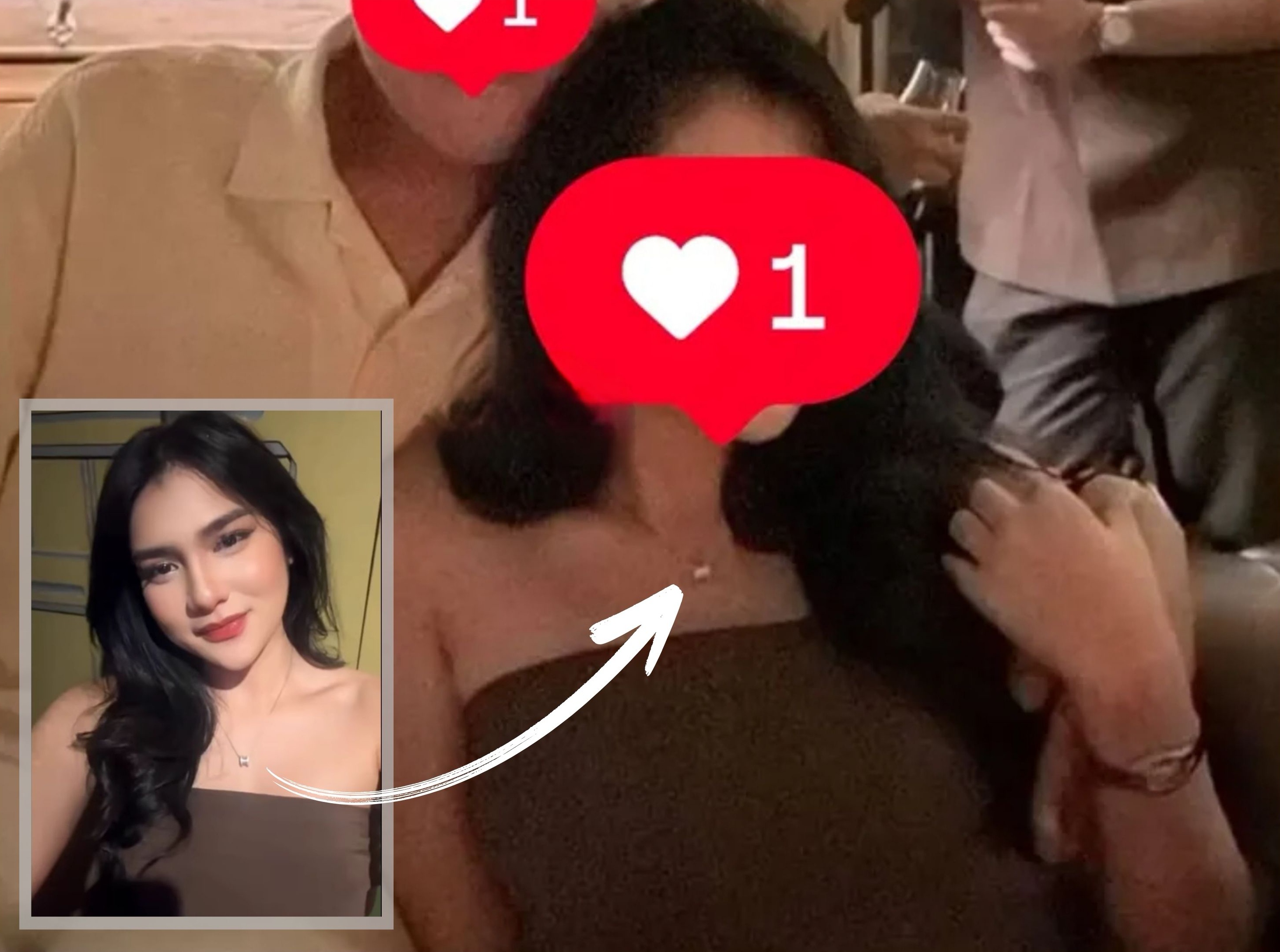 Davina Karamoy kembali jadi sorotan setelah foto mesra yang diduga dirinya dengan seorang pria viral di media sosial.