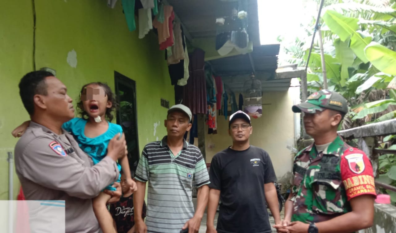 AQ, bocah empat tahun yang dikunci dan dianiaya paman dan bibinya di kos Bangkingan, Lakarsantri, Surabaya.