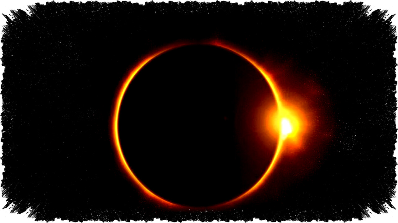Peristiwa alam: Gerhana Matahari Cincin Api.