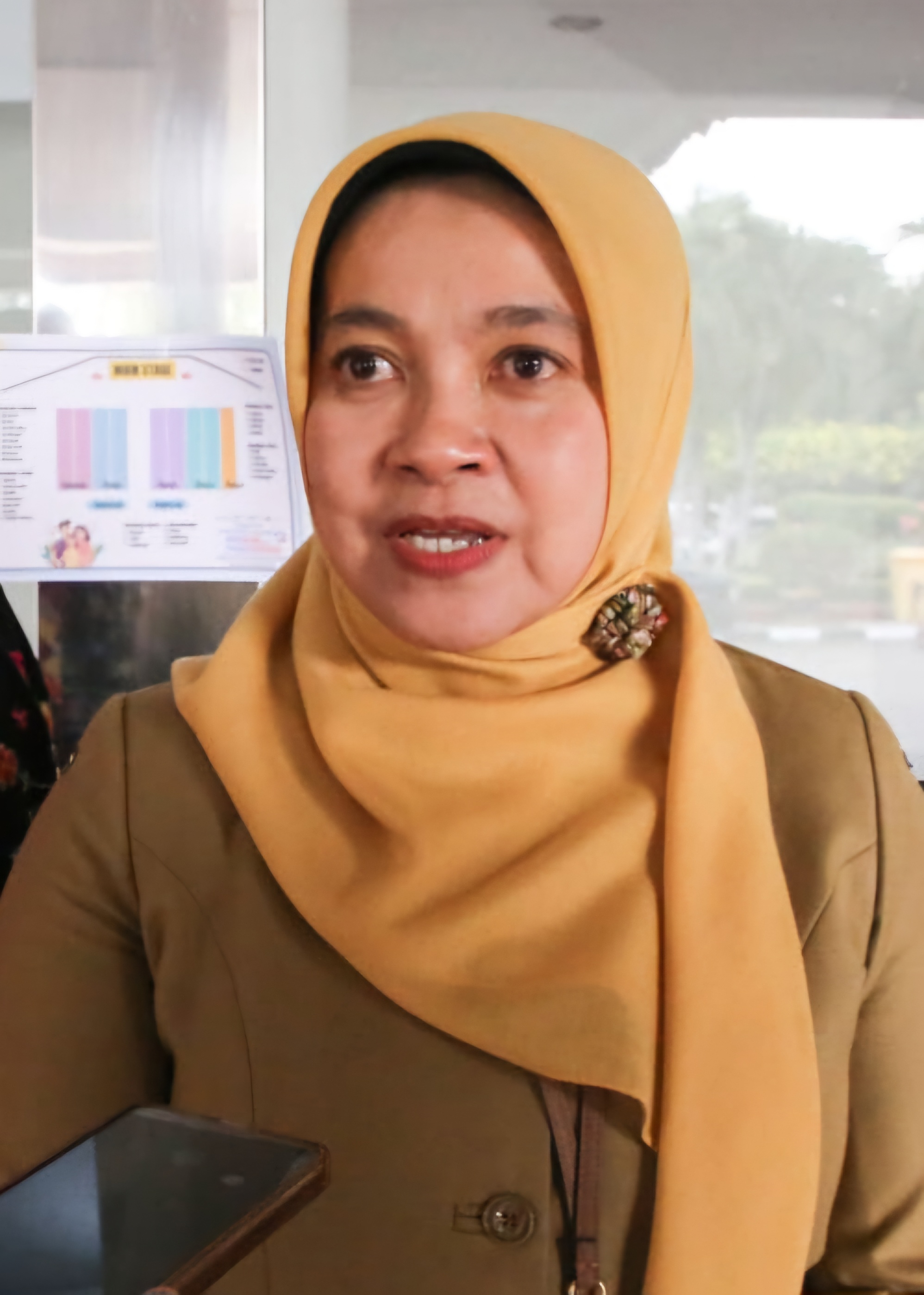 TEGAS: Kepala DP3APPKB Surabaya, Ida Widayati, memastikan Pemkot memberi pembekalan psikoedukasi pada keluarga korban kekerasan balita.(IST/RADAR SURABAYA)