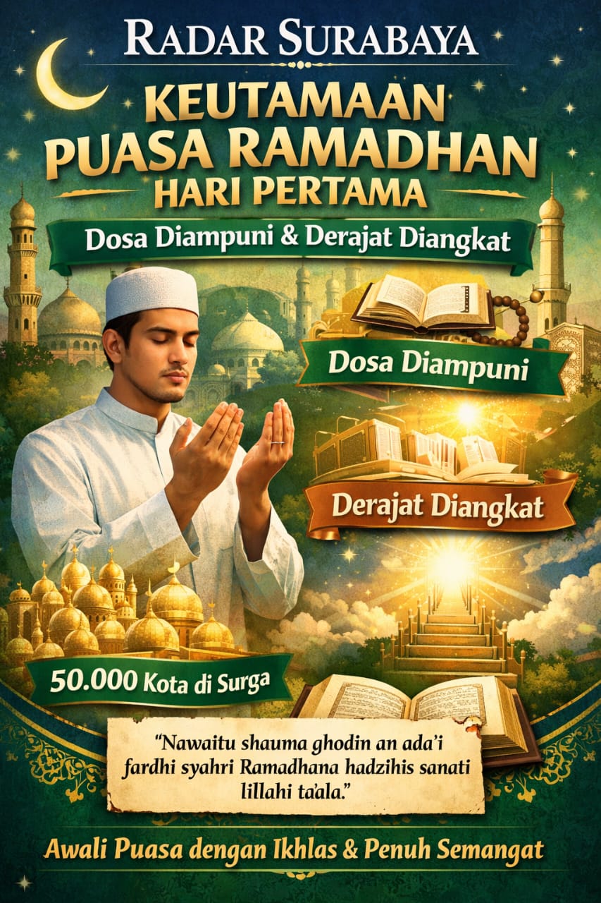 Ilustrasi: Keutamaan Puasa Ramadhan Hari Pertama.