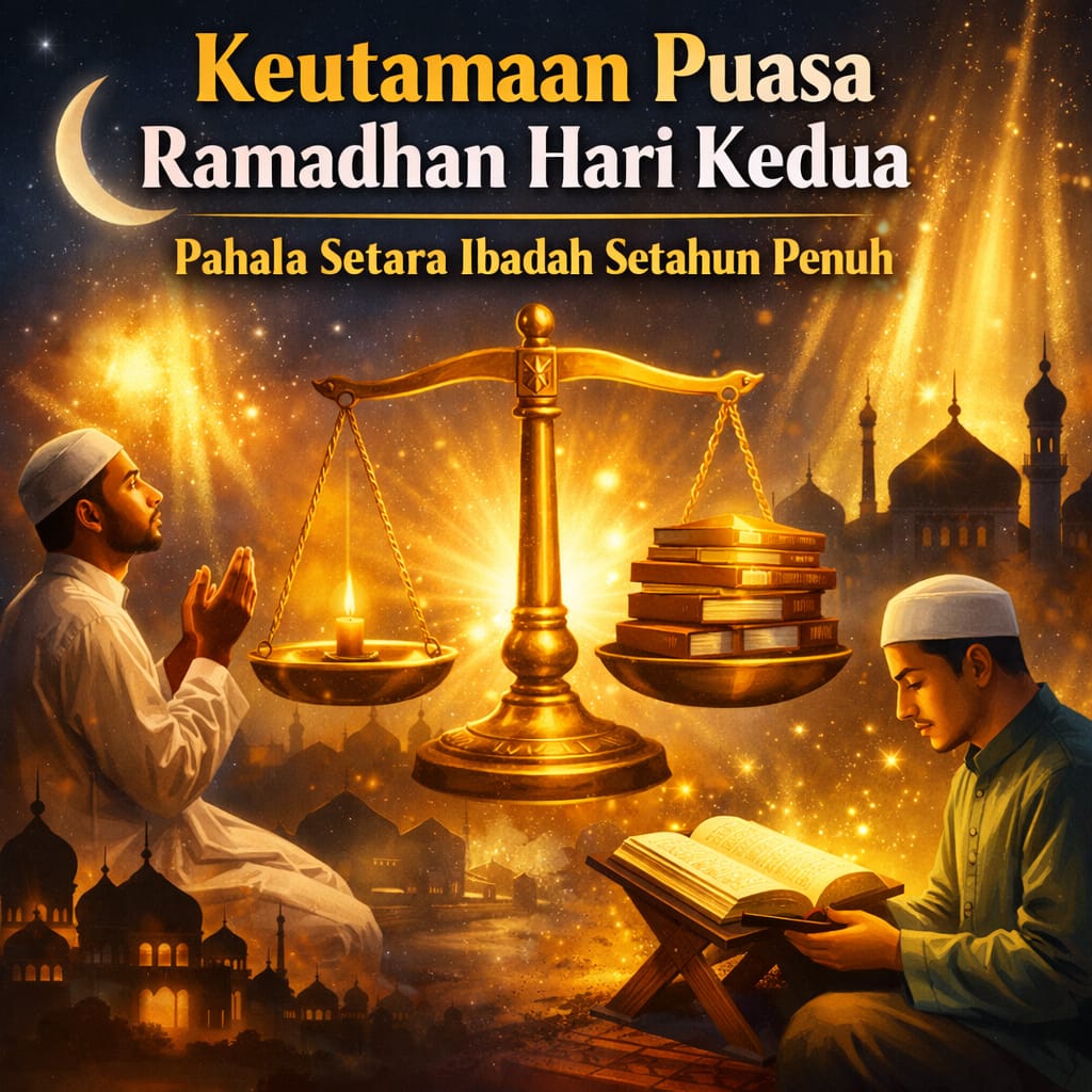 Ilustrasi: Keutamaan Puasa Ramadhan Hari Kedua.