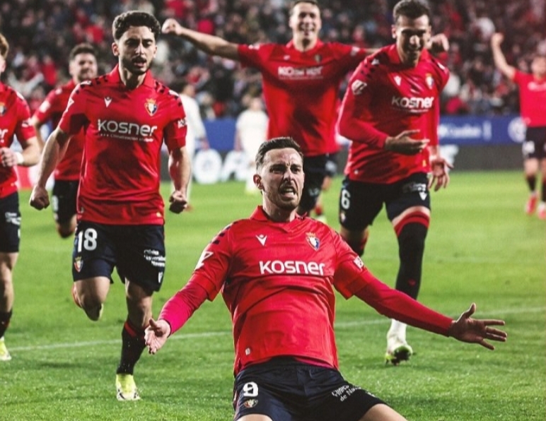 Raul Garcia penentu kemenangan Osasuna atas Real Madrid. 