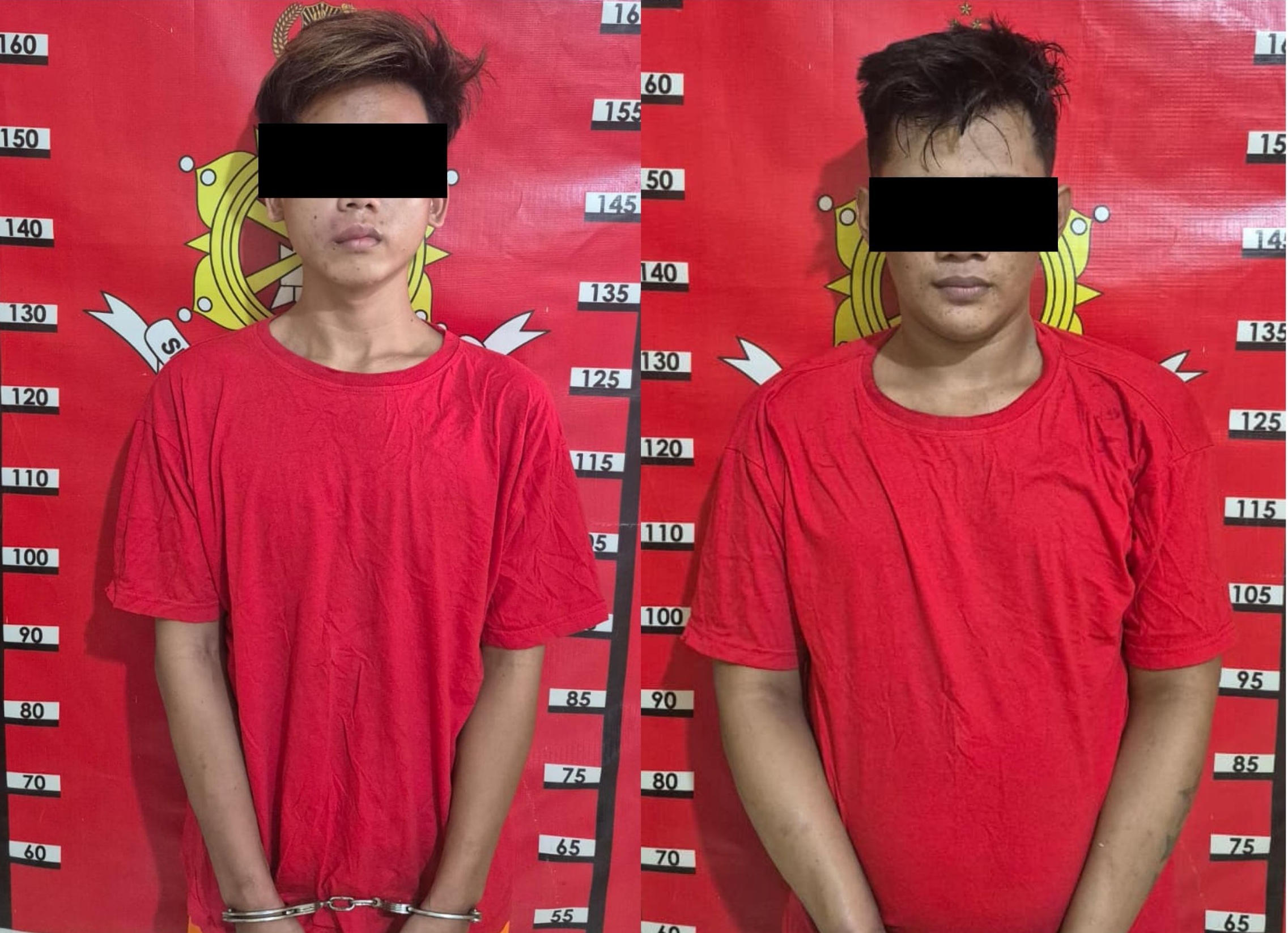 Dhany Sukma dan Ahmad Rivaldi, dua pencuri motor yang viral beraksi di kawasan Wiyung berhasil ditangkap.
