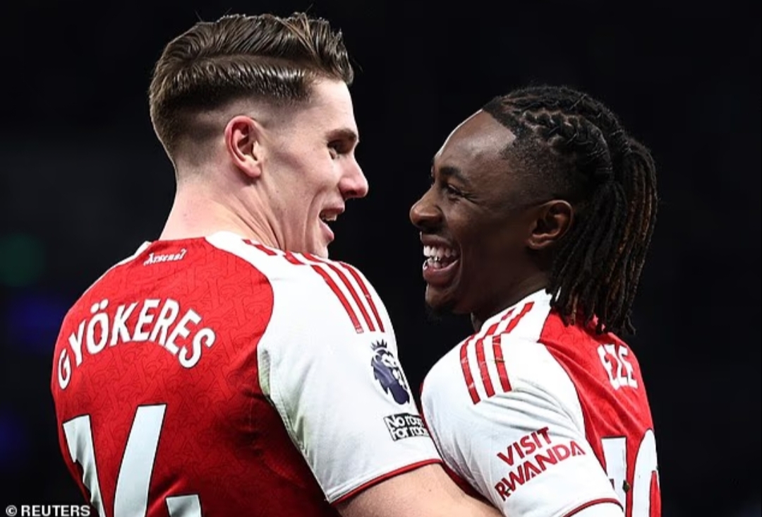 Viktor Gyokeres dan Eberechi Eze jadi bintang kemenangan Arsenal 