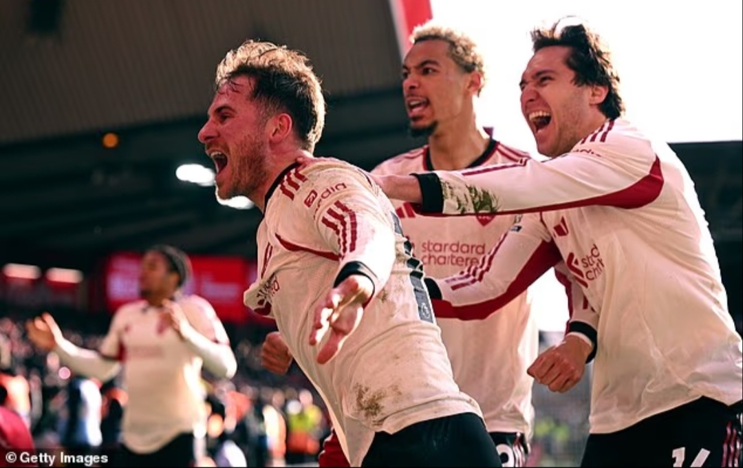 Alexis Mac Allister mencetak gol penentu kemenangan dramatis di menit-menit akhir untuk membawa Liverpool F.C. mengalahkan Nottingham Forest F.C..