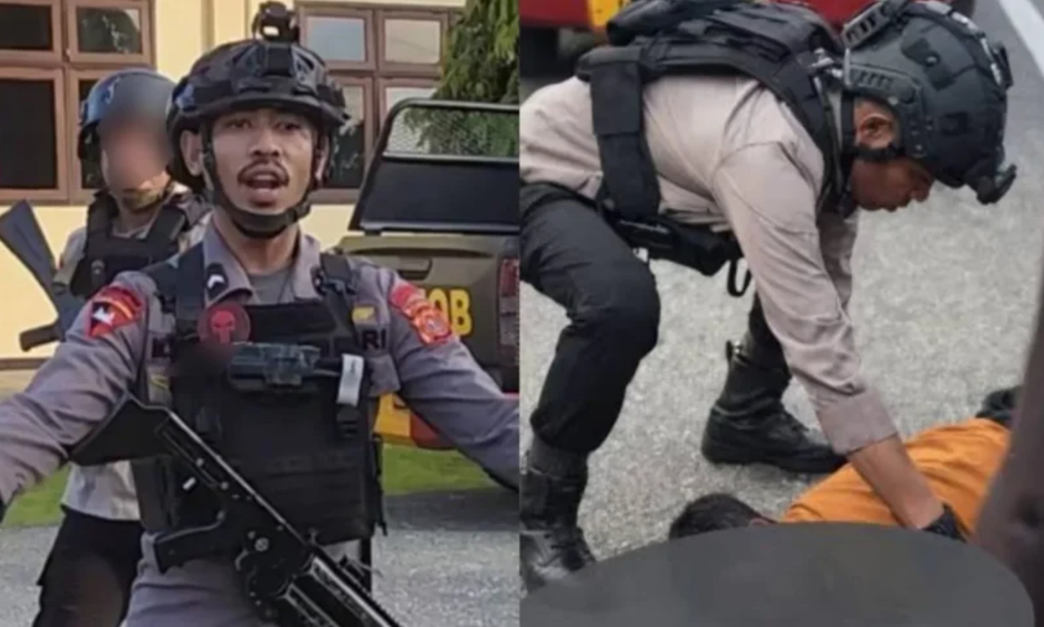 Bripda Mesias Siahaya, anggota Brimob Polda Maluku yang pukul pelajar dengan helm hingga meninggal resmi dipecat dengan tidak hormat.