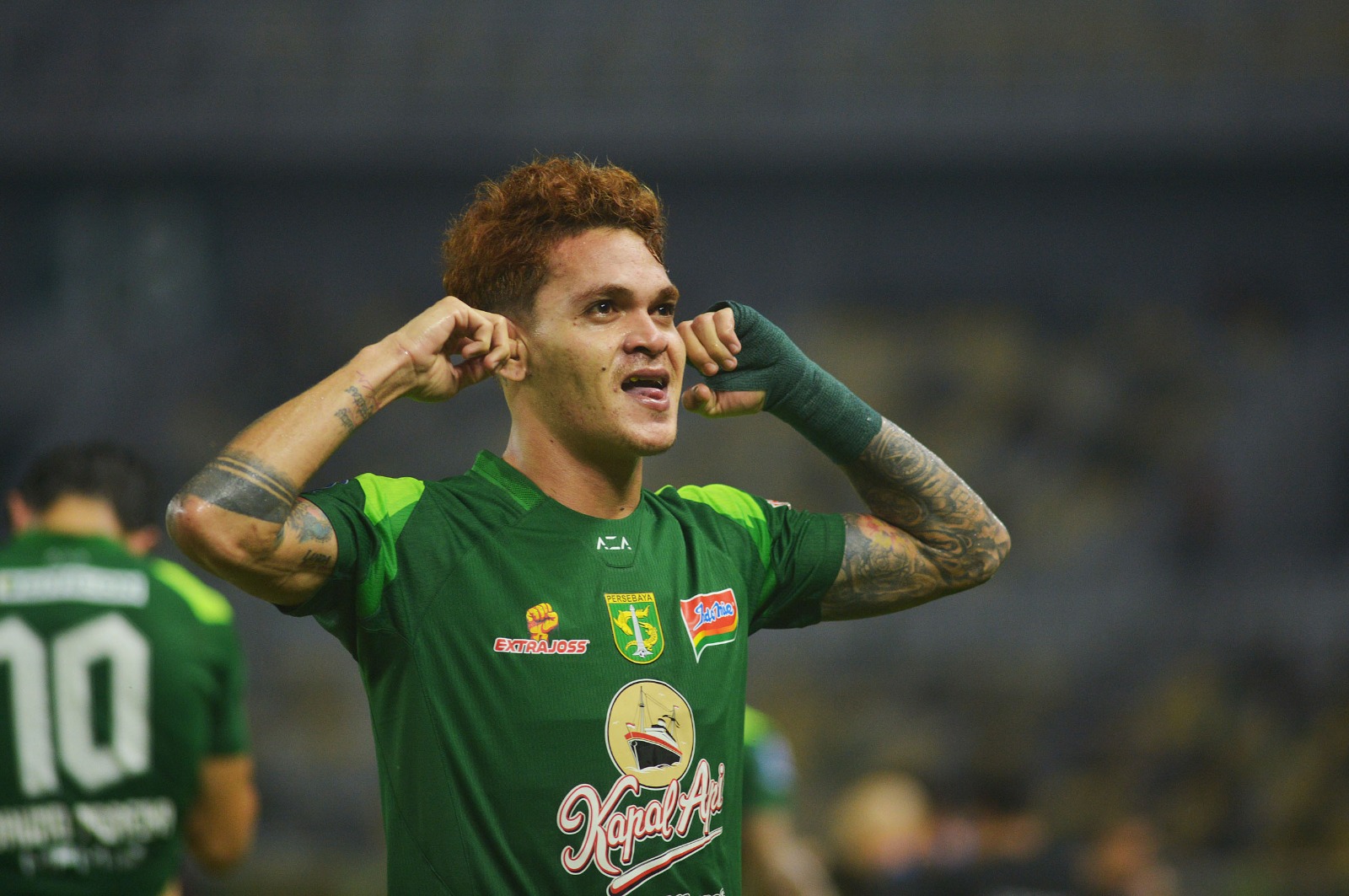 Gali Freitas jadi penentu kemenangan Persebaya atas PSM Makassar. 