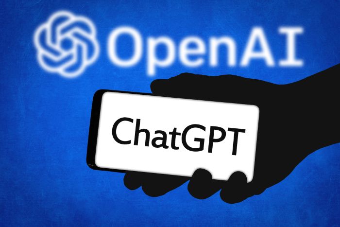 ILUSTRASI: Logo OpenAI dan ChatGPT. 