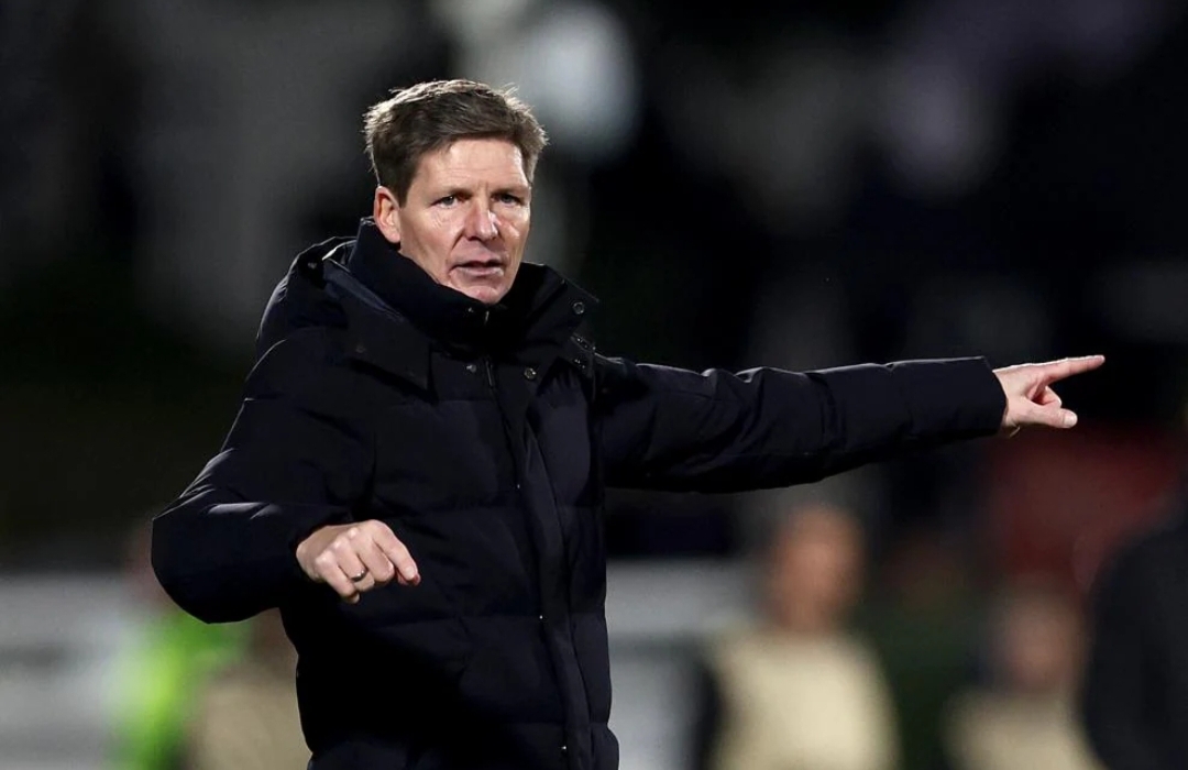 Pelatih Crystal Palace, Oliver Glasner. 