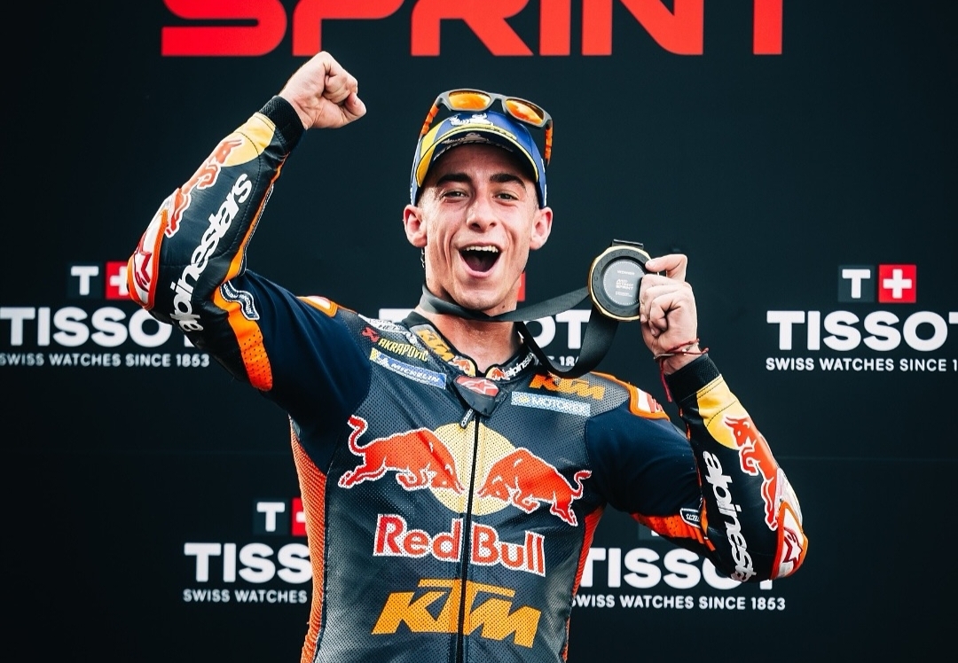Kemenangan perdana Pedro Acosta di MotoGP 2026 di MotoGP Thailand. 