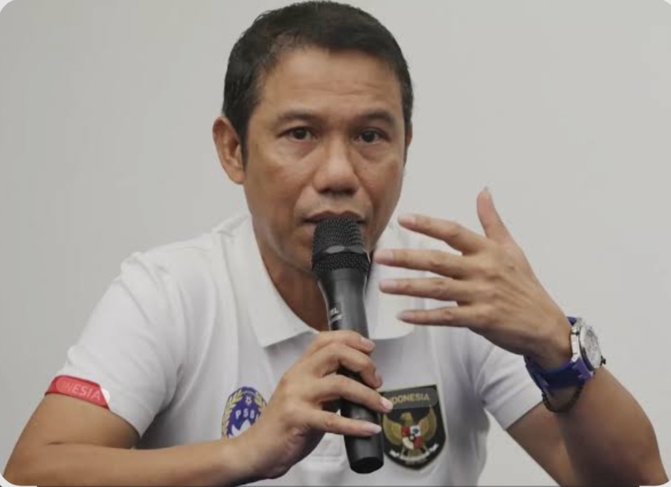 Sekretaris Jenderal Persatuan Sepak bola Seluruh Indonesia (PSSI), Yunus Nusi. 