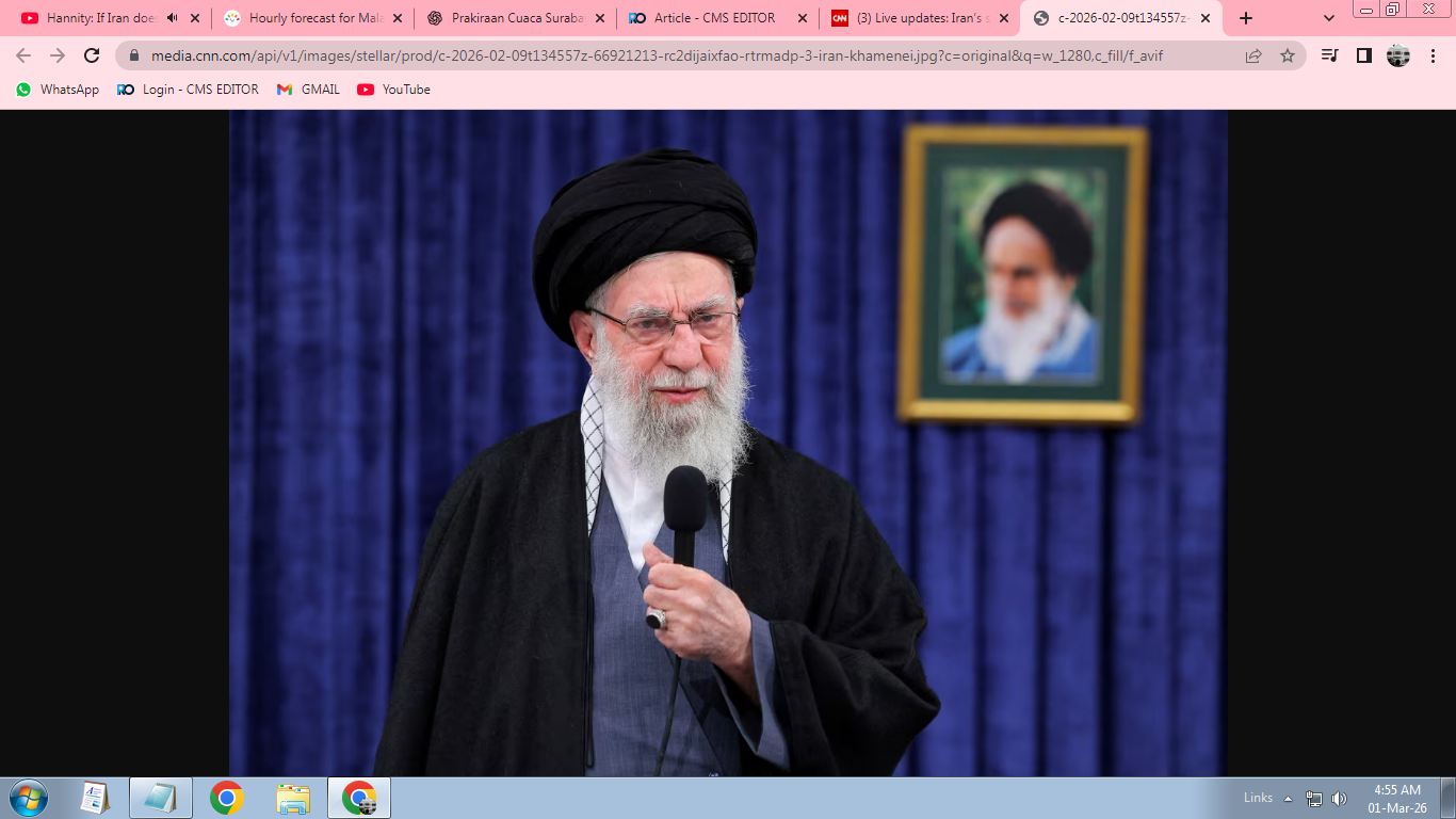 Pemimpin Tertinggi Iran Ali Khamene