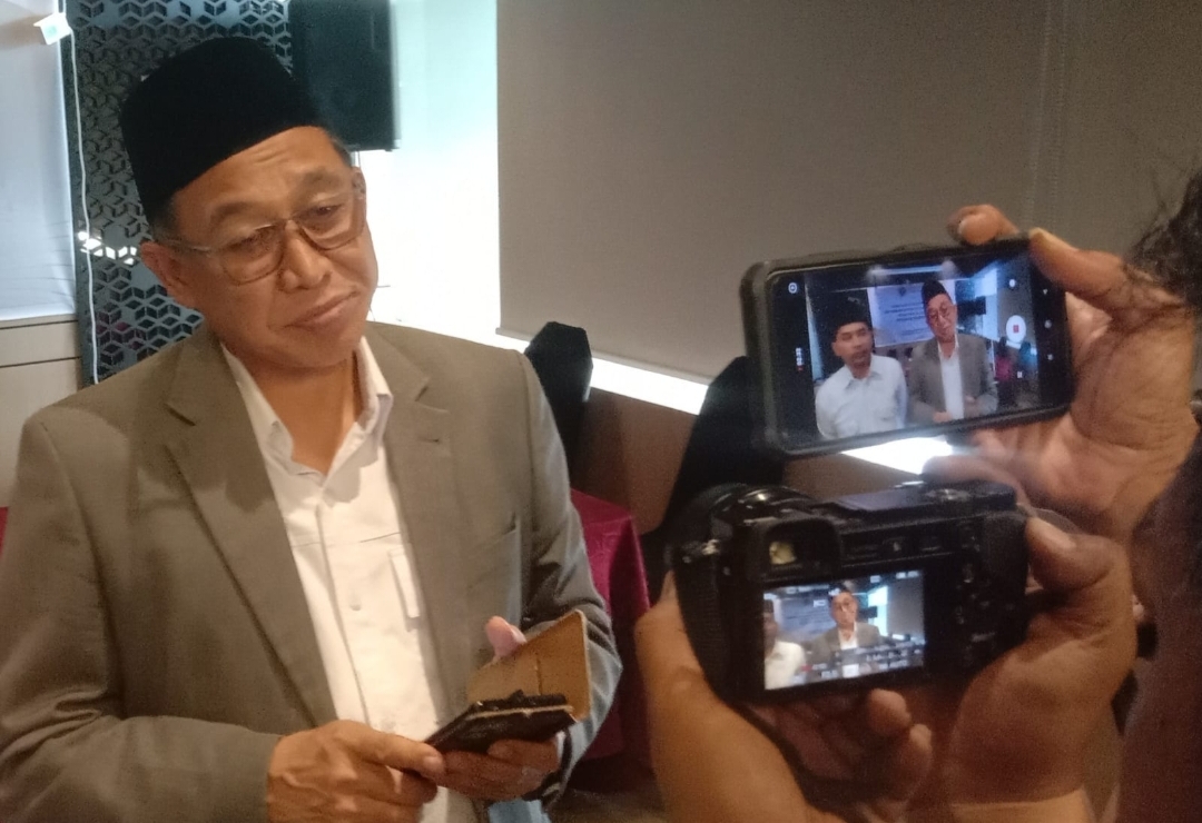 Pelaksana Tugas (Plt) Kepala Kanwil Kemenhaj Jatim, Mohammad As&rsquo;adul Anam. 