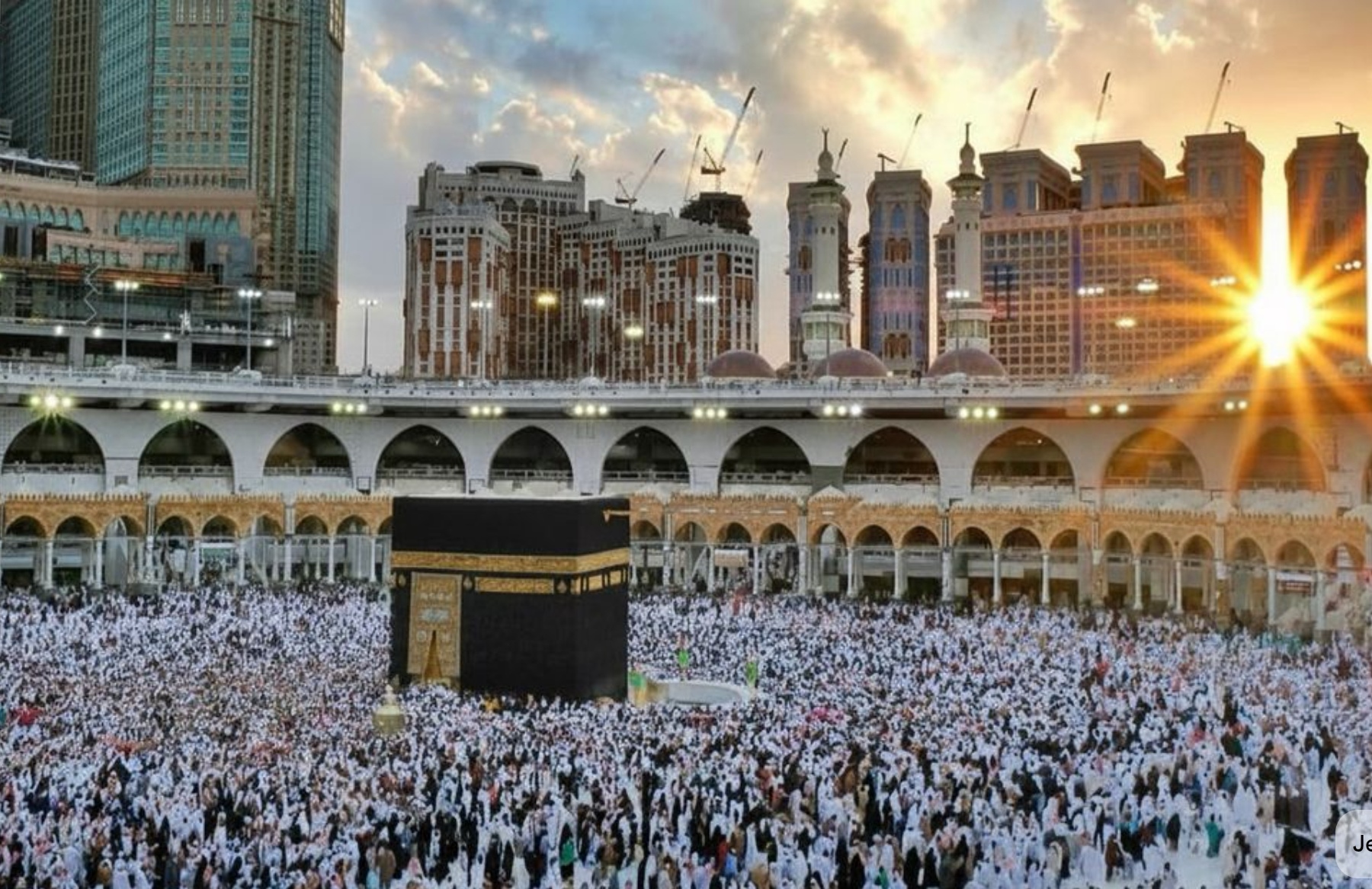 Ilustrasi jemaah umrah di Makkah, Arab Saudi.