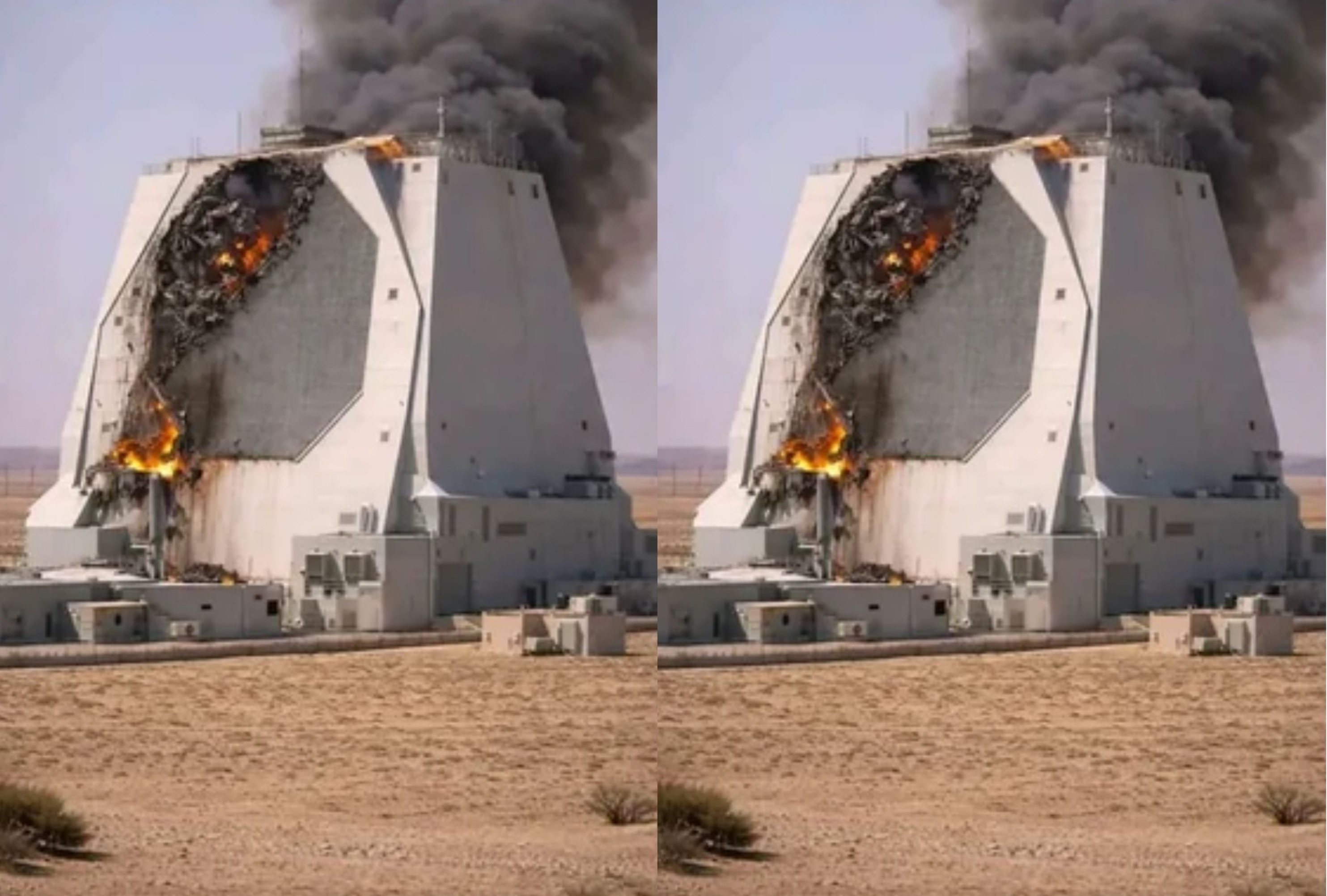 Radar peringatan dini milik AS di Pangkalan Udara Al Udeid, Qatar, senilai Rp 17 triliun dihancurkan Iran.
