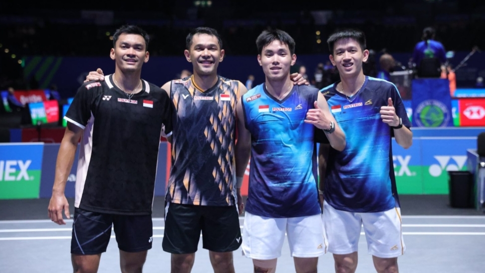 Dua ganda putra Indonesia sudah harus berhadapan di babak-babak awal. 