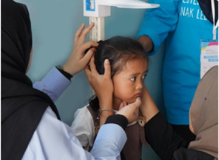 DIUKUR DULU: Program Pendampingan Gizi 2025 menjangkau 598 keluarga dengan anak berisiko stunting di Karawang, Batang, dan Pasuruan.    