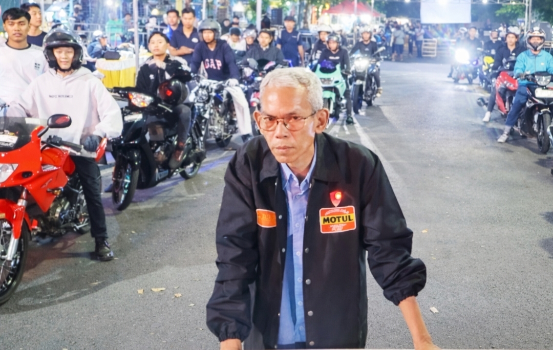 Ketua Pengcab Ikatan Motor Indonesia (IMI) Kota Surabaya, Samsurin.