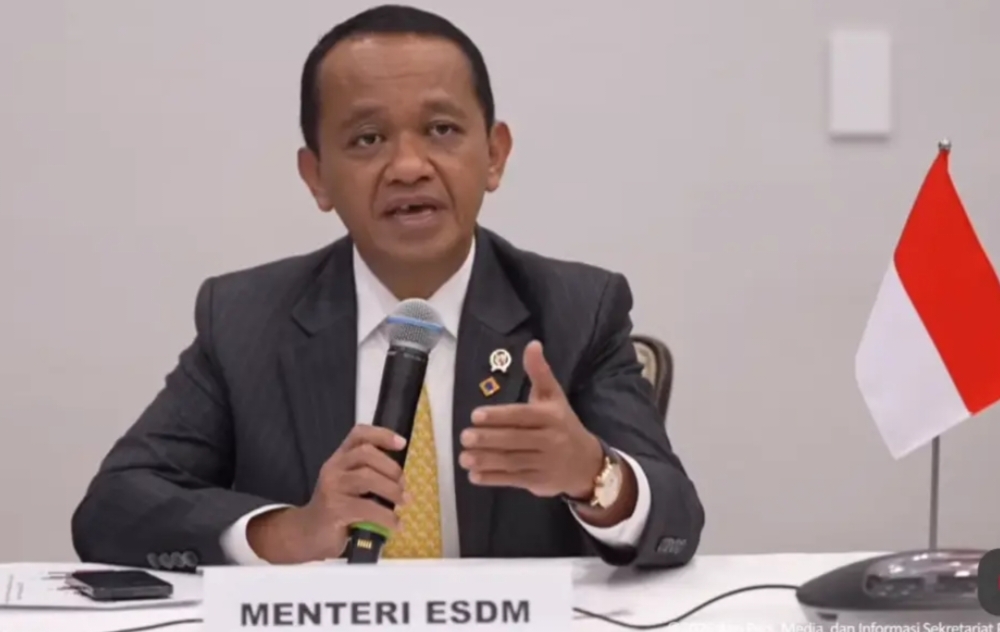 Menteri ESDM Bahlil Lahadalia. 
