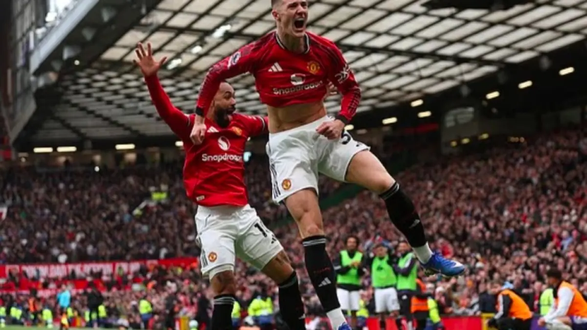 Benjamin Sesko kembali tampil klinis bersama Manchester United./Dailymail