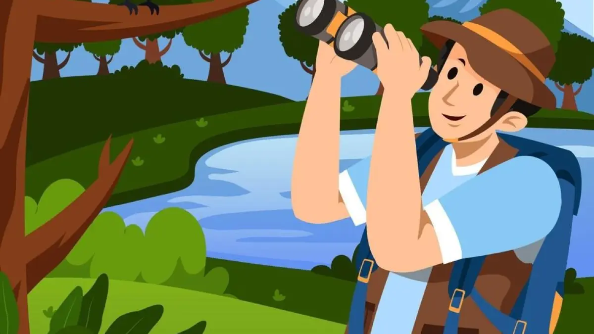 Birdwatching: aktivitas mengamati burung.