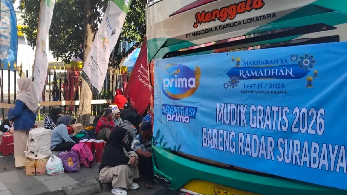 Siap-siap menuju kampung halaman. 