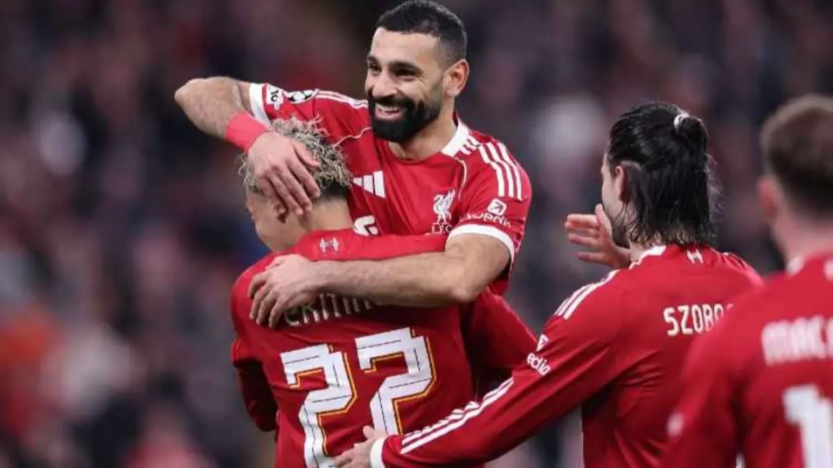 Mohamed Salah cetak rekor sebagai pemain Afrika pertama yang cetak 50 gol di UEFA Champions League./ESPN.