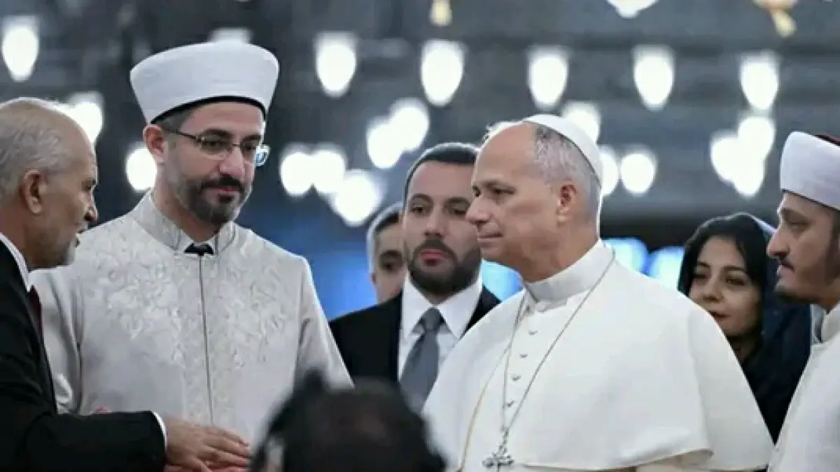 Paus Leo XIV menerima kunjungan sejumlah tokoh Islam di Vatikan. (IST)
