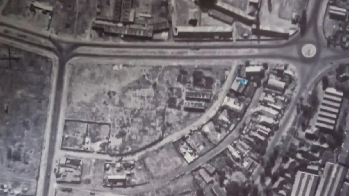 BENTENG PERTAHANAN: Tampak dari atas bangunan Benteng Prins Hendrik Soerabaja yang berada di sisi timur Kalimas. Benteng ini menjadi salah satu bagian dari bentuk pertahanan kota Surabaya. (IST)