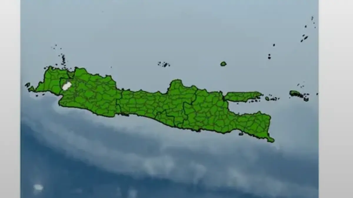 Pulau Jawa masih mengalami musim hujan. Masa peralihan atau pancaroba dijangka bulan April 2026. (BMKG)